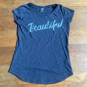Old navy “beautiful” t-shirt 10/12